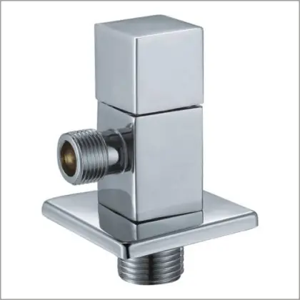 Brushed Nickel SS304 ninety degree angle valve