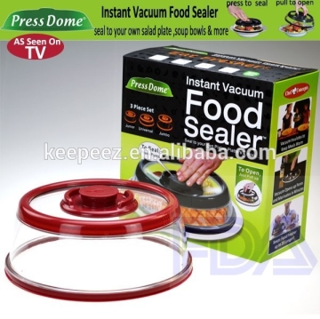 New year gift set kitchenware plastic sealer lid