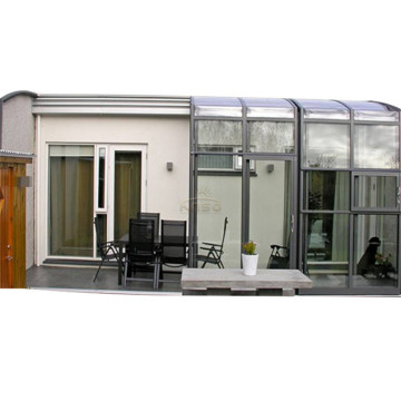 Sun House Polycarbonate Sunroom With Retractable Roof
