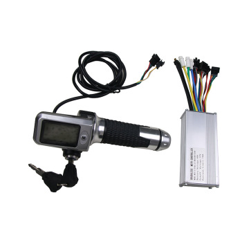 LCD Display 36V-48V Accelerator BLDC Controller 350W Electric Bike Scooter Tricycle ATV MTB Parts