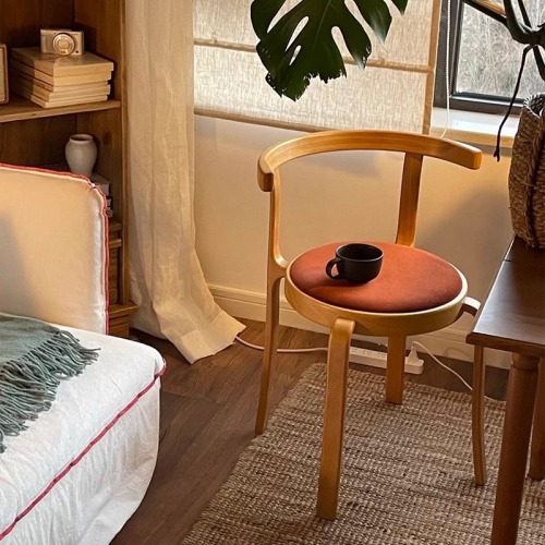 High Quality Wood Dining Chair with Soft Cushion