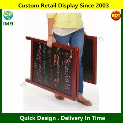 wall decoration blackboard slate customized printing advertising blackboard Display Board chalkboard YM07304