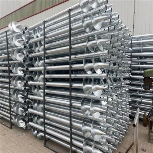 Fundação de parafuso de terra galvanizada para parafuso espiral