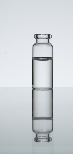 Fiolki ze standardową szklaną butelką