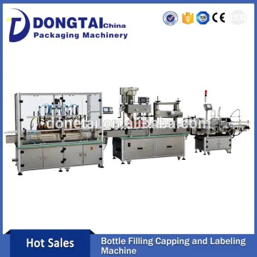 Bottle Filling Capping and Labeling Machine