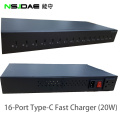 Маленький тип C 16 Port Fast Charger