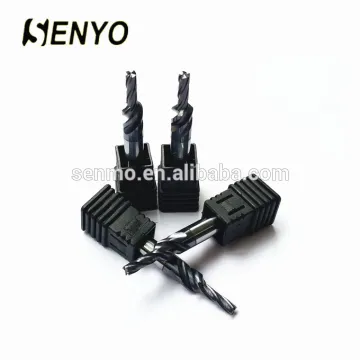 Solid carbide 3 flute step end mill milling cutter for hardened steel