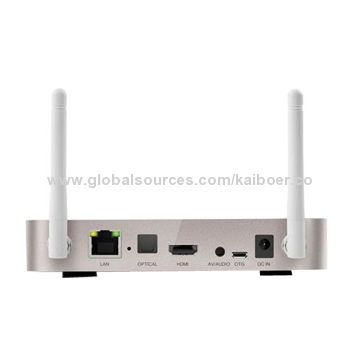 Quad-core 4K TV Box, Real 3D, True HD 5.1 Output, XBMC, H.265 Hardware Decoding