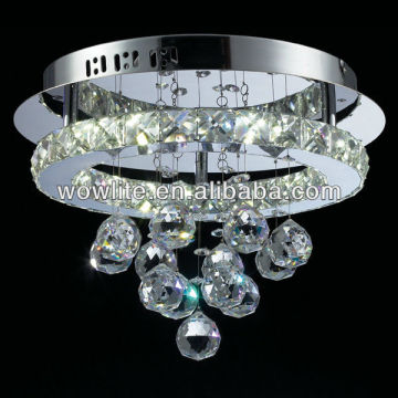 2013 luxury modern round metal flower ceiling lamp X1214A-16CH