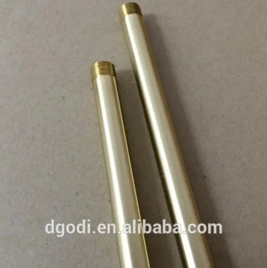 oem brass parts for chandeliers of cnc lathe brass tube