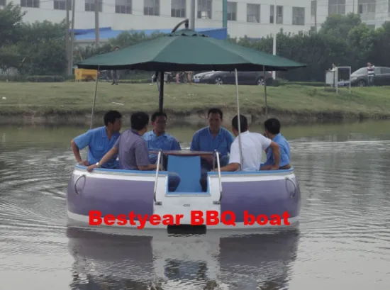 BBQ Boat Pedal Boat