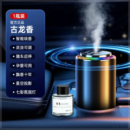 Starry Sky Aromatherapy Car Perfume Machine: Intelligent Perfume Lamp for Car Decoration