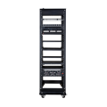 Standardized sheet metal server cabinet