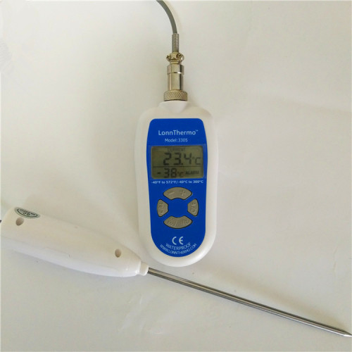 Schnelle Lieferung auf Lager Wasserdichter digitaler IP68-Handgrill Sofort gelesenes Fleischnahrungsmittelthermometer mit Alarmtimer