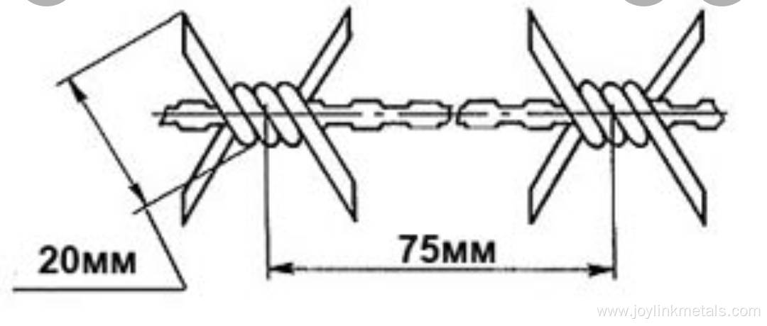 16 Gauge 500m barbed wire