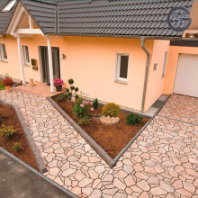 ড্রাইভওয়ে এবং প্যাটিওসের জন্য স্টোন-লুক পেভিং টাইলস