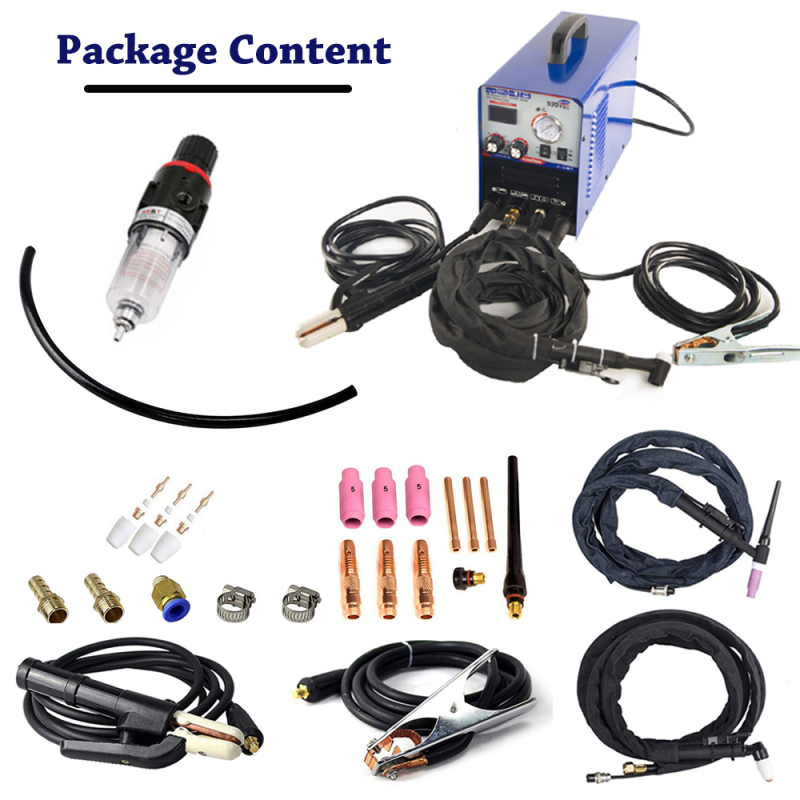 Plasma Cutter Welder Machine Welding 3 Functions 520TSC TIG / MMA / cut 110 / 220V 3 in 1 multi-function Plasma Cutter