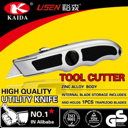 Zinc alloy utility cutter Trimming Knife