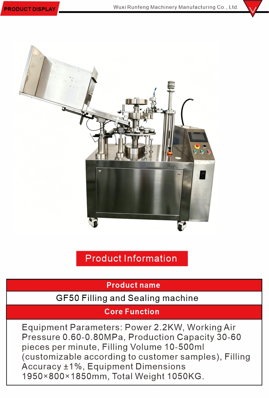 Liquid Filling Sealing Device
