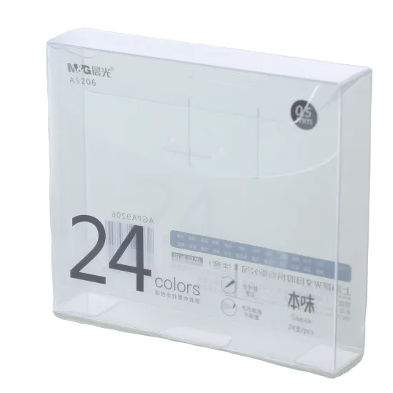 PVC PET Transparent Plastic Boxes for Stationery Packaging - Manufacture