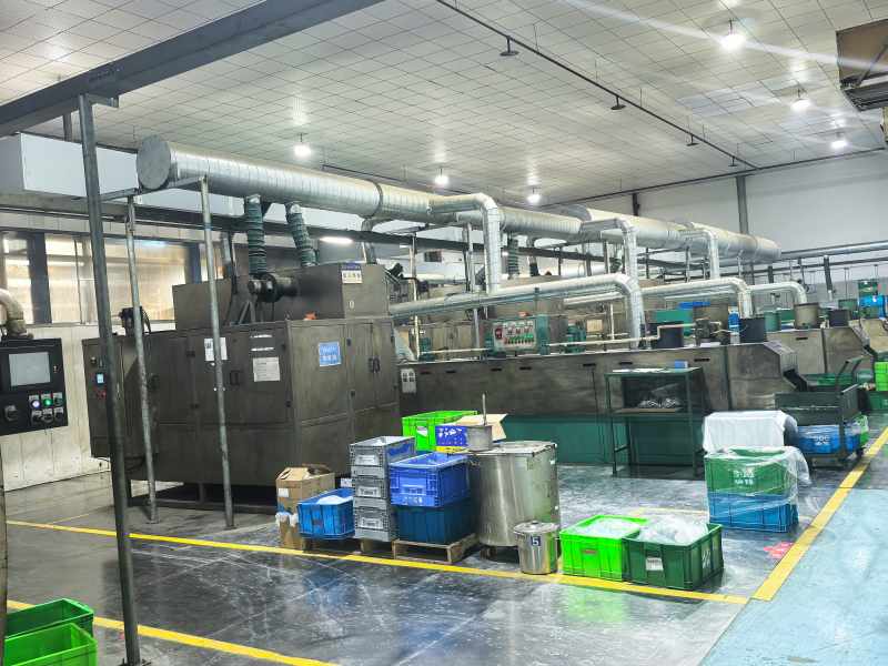 Frame membrane processing line (The surface treatment of the frame makes it firmly connected with the rubber.)