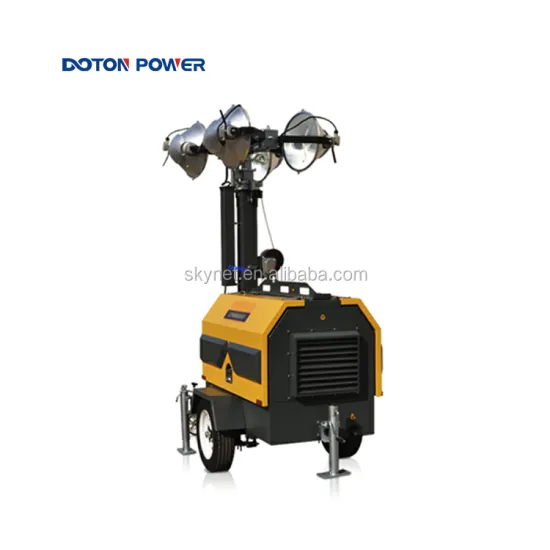 High Quality Portable Light Tower 4*350W LED Lamp