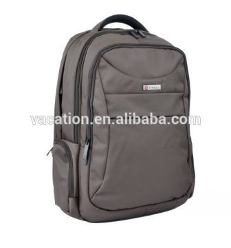 new Good zipper strong nylon laptop backpack 2016
