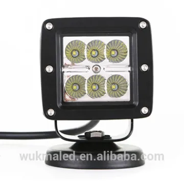 18W C ree 3x3 Pod LED Work Light, 18W 3x3 LED Driving Fog Lights on VFR800 Sport Bike Driving Lights