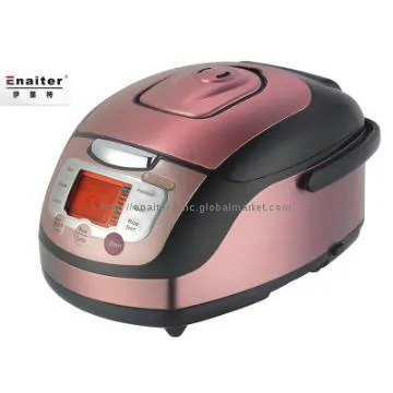 Panasonic rice cooker with LCD LED display  purple