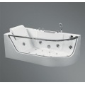 Tubs de jato inserir acrílico de boa qualidade de massagem barata spa Bathtub Corner