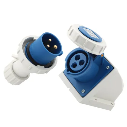 Industrial Blue Surface Mount Socket 16A 32A Wall Socket Manufacturers
