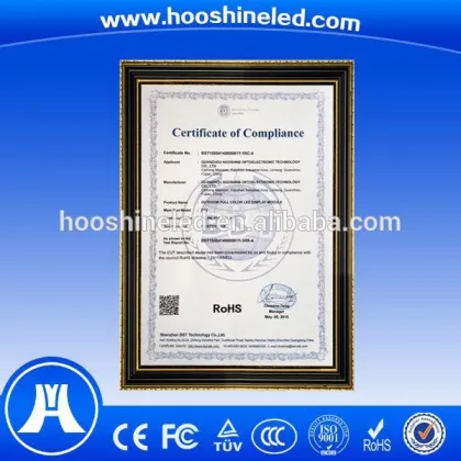 factory price indoor single color modules display led