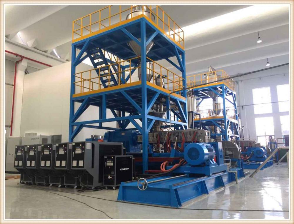 PA6 with Glassfiber Compounding Extruder Pelletizing Line