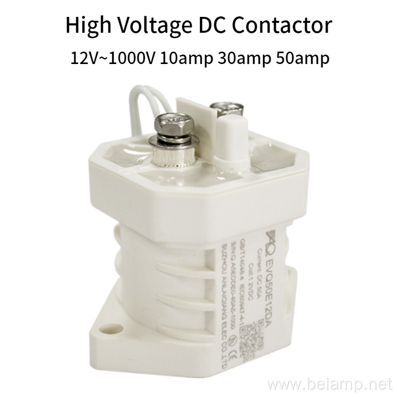 High Voltage DC Contactor DC1000V 30A Relay EVQ30