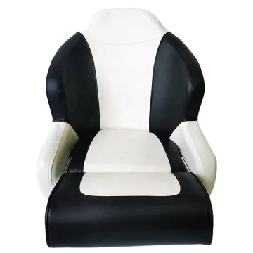 Comfortable Pontoon Vinyl Lounge Chair by Deluxe Captain Boat Seat Manufacturers