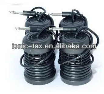 Black Ion Cleanse Array , Stainless Steel Coil Foot Detox Macine Array
