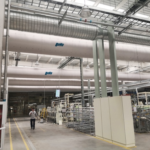 Fiberglass Fabric Air Duct Solutions