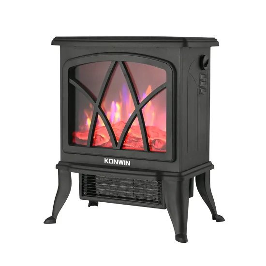 KONWIN Portable Household Log Flame Stove: A Convenient Electric Fireplace Heater