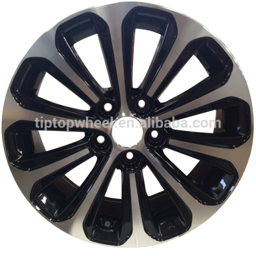 New Design car replica alloy wheels polishing black wheel for Hyundai