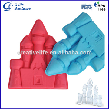 Castle Silicone Ice Mold Ice tray Ice Cube Maker OEM