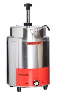 Stainless steel condiment dispenser