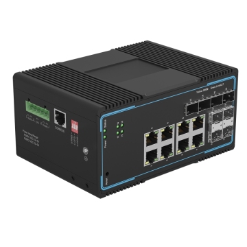 Modern Reliable COM300-8GT8GS Industrial Ethernet Switch
