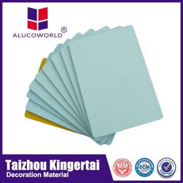 Alucoworld Top quality Wall paneling cheapest pe coating aluminium composite panel
