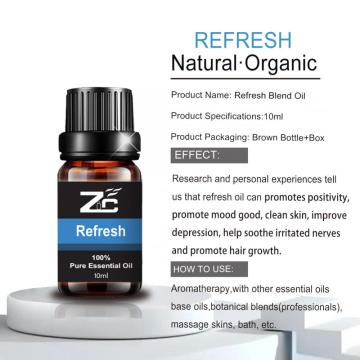 Private Label Therapeutic Refresh Mood Blend Essential Oil