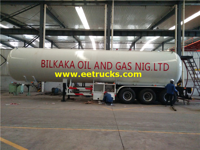 54000 Liters LPG Tanker Trailers