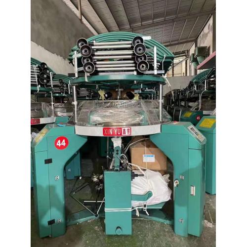 Double-sided high-speed circular knitting machine