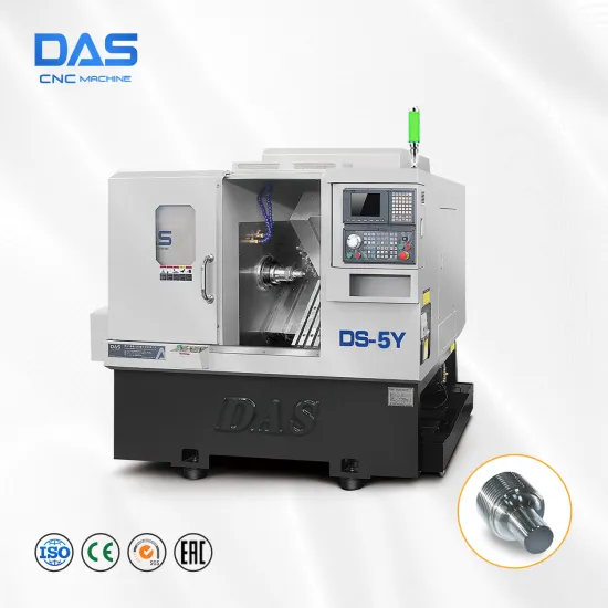 Industrial CNC Machine Tools: Lathe, Crimping Machine, and Milling Equipment