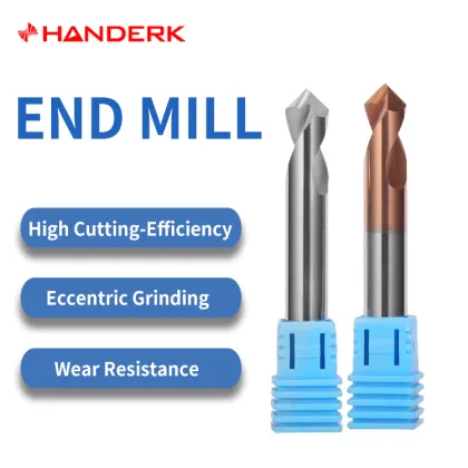 Best Price Handerk Tungsten Carbide Milling Cutters: Uncoated HRC55/65 Drills & Center Bits for CNC Tools