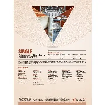 Single Jersey Computerized Jacquard Knitting Machine