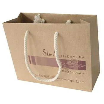 kraft paper bags food grade with drawstring